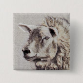 SCHAF BUTTON (Vorderseite)