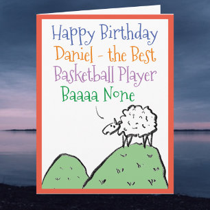 Schaf Design Alles Gute zum Geburtstag für einen B Karte