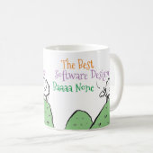 Schaf-Design für einen Software-Designer-Kaffeebec Kaffeetasse (VorderseiteRechts)