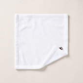 Schaf Design Monogrammiert Badhandtuch Set (Waschlappen)