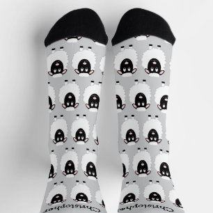 Schaf Design Personalisiert Socken