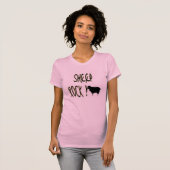 Schaf-Felsen! T - Shirt (Vorne ganz)