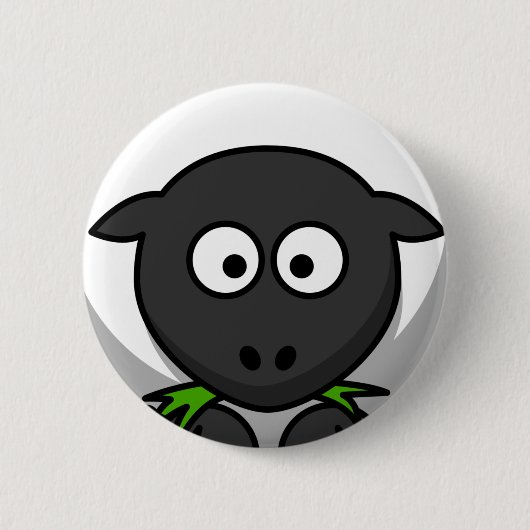 Schaf-Haut Button (Vorderseite)