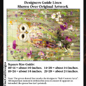 Schaf im Wiese der Wildblumen EE4R Decoupage Seidenpapier