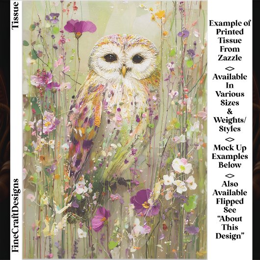 Schaf im Wiese der Wildblumen EE4R Decoupage Seidenpapier