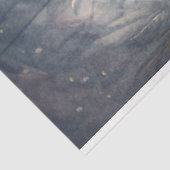 Schaf im Winterwald - Gewebe Seidenpapier (Ausschnitt)