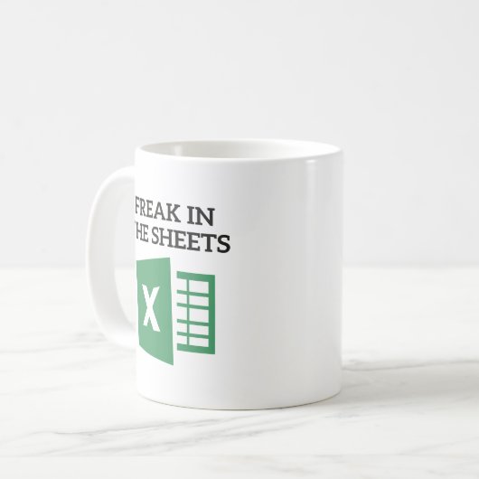 Schaf in den Blättern, Tabellenkalkulation, Kaffee Kaffeetasse (Vorderseite Links)