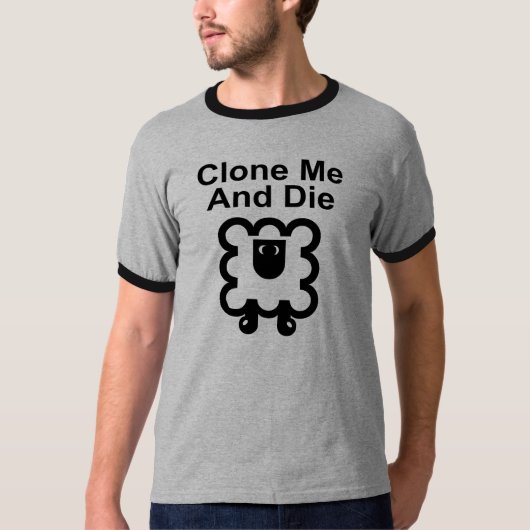 Schaf-Klon T-Shirt (Vorderseite)