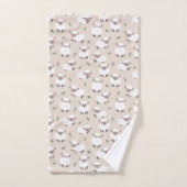 Schaf & Lamm Niedlich geschlechtsneutral Kinder Ju Badhandtuch Set (Handtuch)