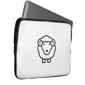 Schaf Laptopschutzhülle (Vorne Rechts)