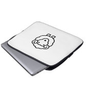 Schaf Laptopschutzhülle (Vorne Knopf)