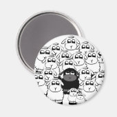 Schaf Magnet (Vorderseite/Rückseite)