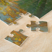 Schaf mit Hirten an einem Regentag Puzzle (Seite)