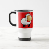 Schaf-Pipi-Mutterschaf-Tasse Reisebecher (Links)