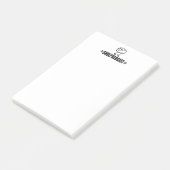 Schaf Post-it Klebezettel (angewinkelt)