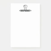 Schaf Post-it Klebezettel (Vorderseite)