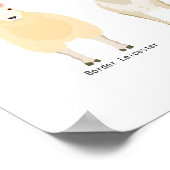 Schaf-Rasse Poster (Ecke)
