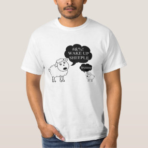 Schaf sagt aufwachen Sheeple T-Shirt