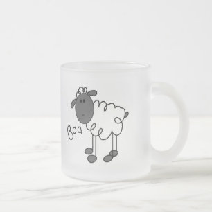 Schaf sagt Blöken-T-Shirts und Geschenke Mattglastasse