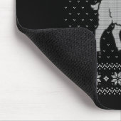 Schaf Santa Hut  Mousepad (Ecke)