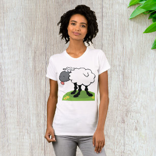 Schaf streckt Zunge heraus T-Shirt