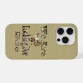 Schaf sucht Mutterschaf, iPhone Hülle (Rückseite (Horizontal))