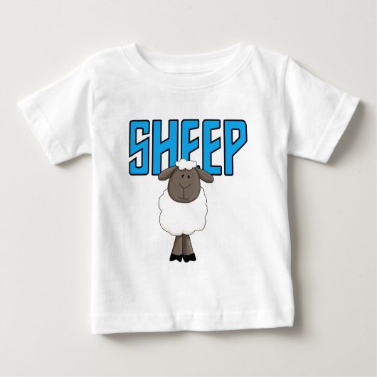 Schaf-T-Shirts und Geschenke Baby T-shirt (Vorderseite)