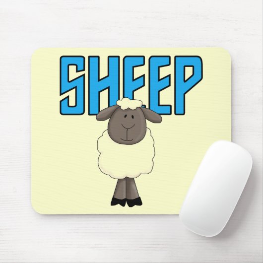 Schaf-T-Shirts und Geschenke Mousepad (Mit Mouse)