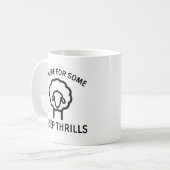 Schaf-Thrills Kaffeetasse (Vorderseite Links)