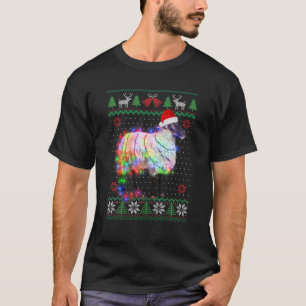 Schaf Tier Ugg Sweater Christmas Puppy Animal L T-Shirt