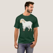 Schaf Tiere retro T-Shirt (Vorne ganz)