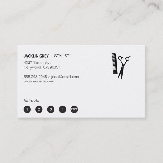 Schaf- und Kammkarton (Lochkarte 5) Treuekarte (Vorderseite)