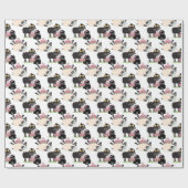 Schaf und Lämmer Geschenkpapier (Flach)