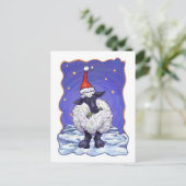 Schaf Weihnachten (Stehend Vorderseite)