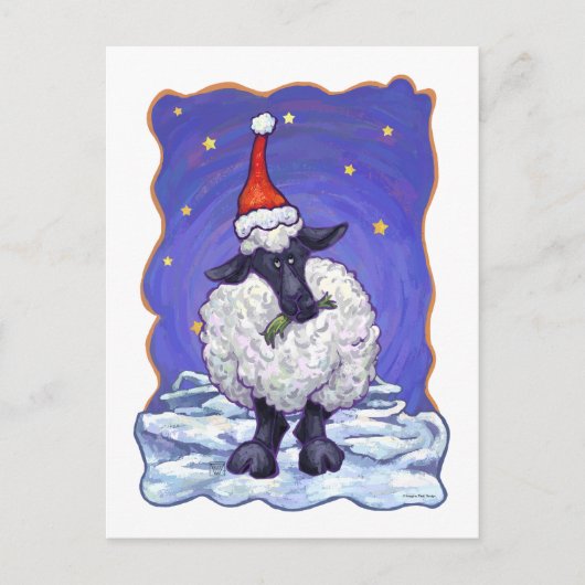 Schaf Weihnachten (Vorderseite)