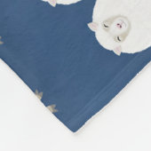 Schaf-Zähl-Fliesblanke Fleecedecke (Ecke)