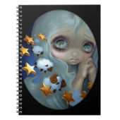 "Schaf-zählend" Notizbuch Notizblock (Vorderseite)