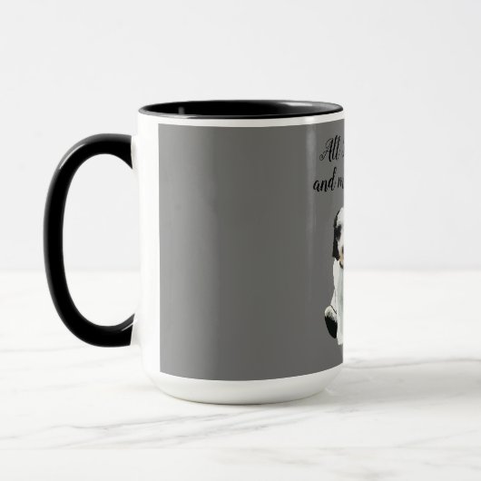 Schafaddel Tasse (Links)