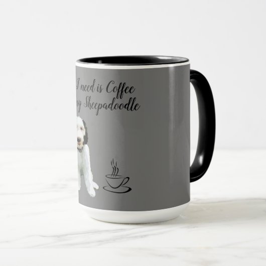 Schafaddel Tasse (VorderseiteRechts)