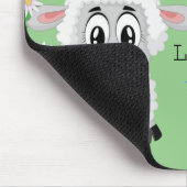 Schafblütenbäume Grüne Maus Pad! Mousepad (Ecke)