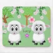 Schafblütenbäume Grüne Maus Pad! Mousepad (Vorne)