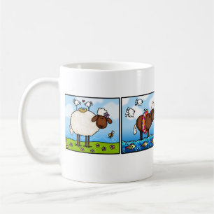 Schafe aller Jahreszeitreihen-Tasse Kaffeetasse