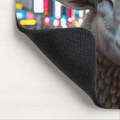 Schafe auf dem Times Square Mousepad (Ecke)