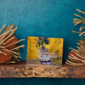 Schafe auf der Landstraße Fotoplatte (Seite)