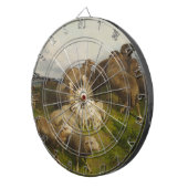 Schafe auf einer Wiese (von August Friedrich Schen Dartscheibe (Vorderseite rechts)