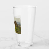 Schafe auf einer Wiese (von August Friedrich Schen Glas (Links)