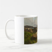 Schafe auf einer Wiese (von August Friedrich Schen Kaffeetasse (Links)