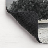 Schafe auf frostigem Feld Mousepad (Ecke)