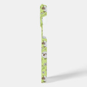 Schafe auf Honigtaube grün zählen iPhone Hülle (Linke Seite)