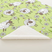 Schafe auf Honigtaube grün zählen Sherpadecke (3/4)